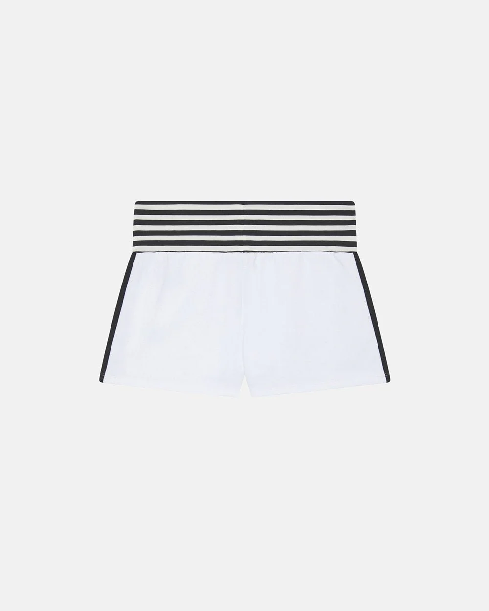 COURT SHORTS WHITE AND BLACK - Image 4