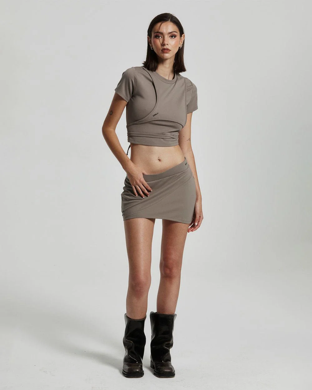 DECONSTRUCTED TEE QUARTZ GREY - Image 4