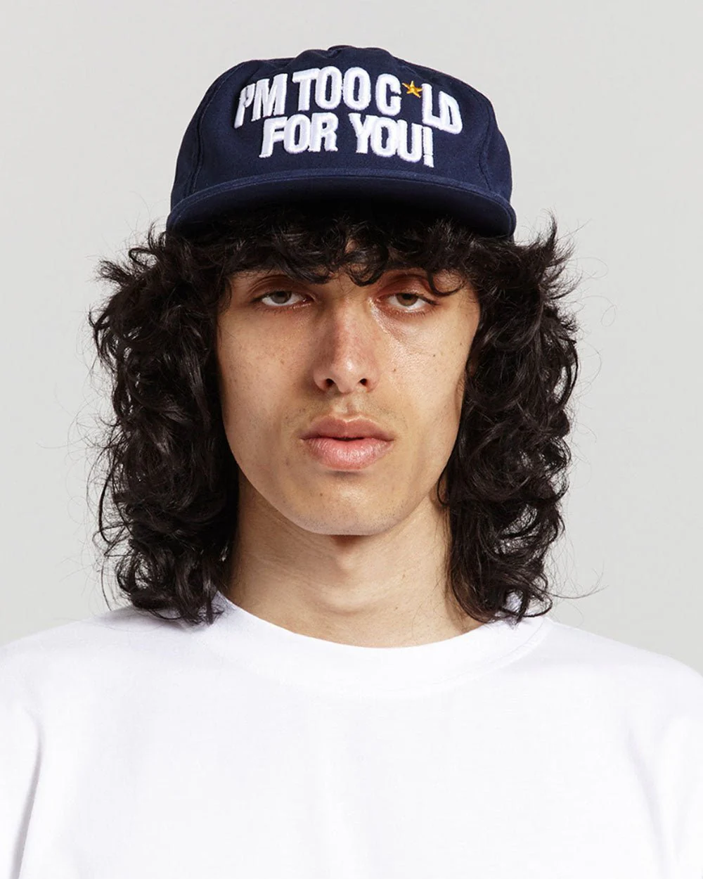 IM TOO COLD CAP NAVY - Image 4