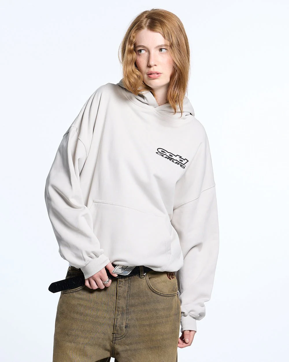 LOLLIPOP HOODIE LIGHT GREY - Image 6