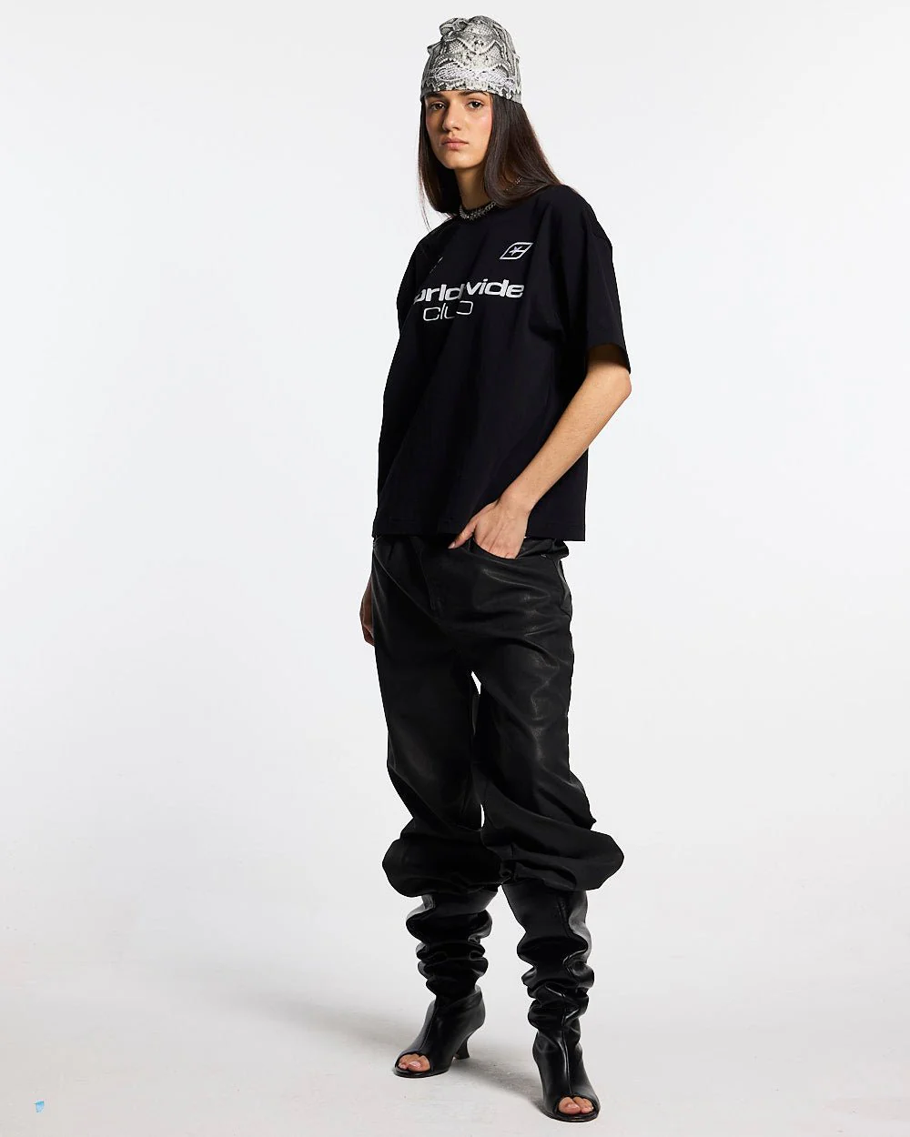 MR WORLDWIDE TEE BLACK - Image 5