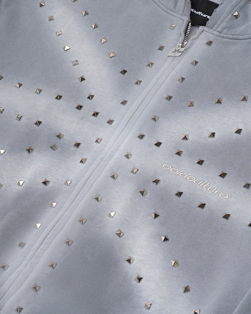 ROYAL ZIP HOODIE ANTARTIC GREY - Image 5