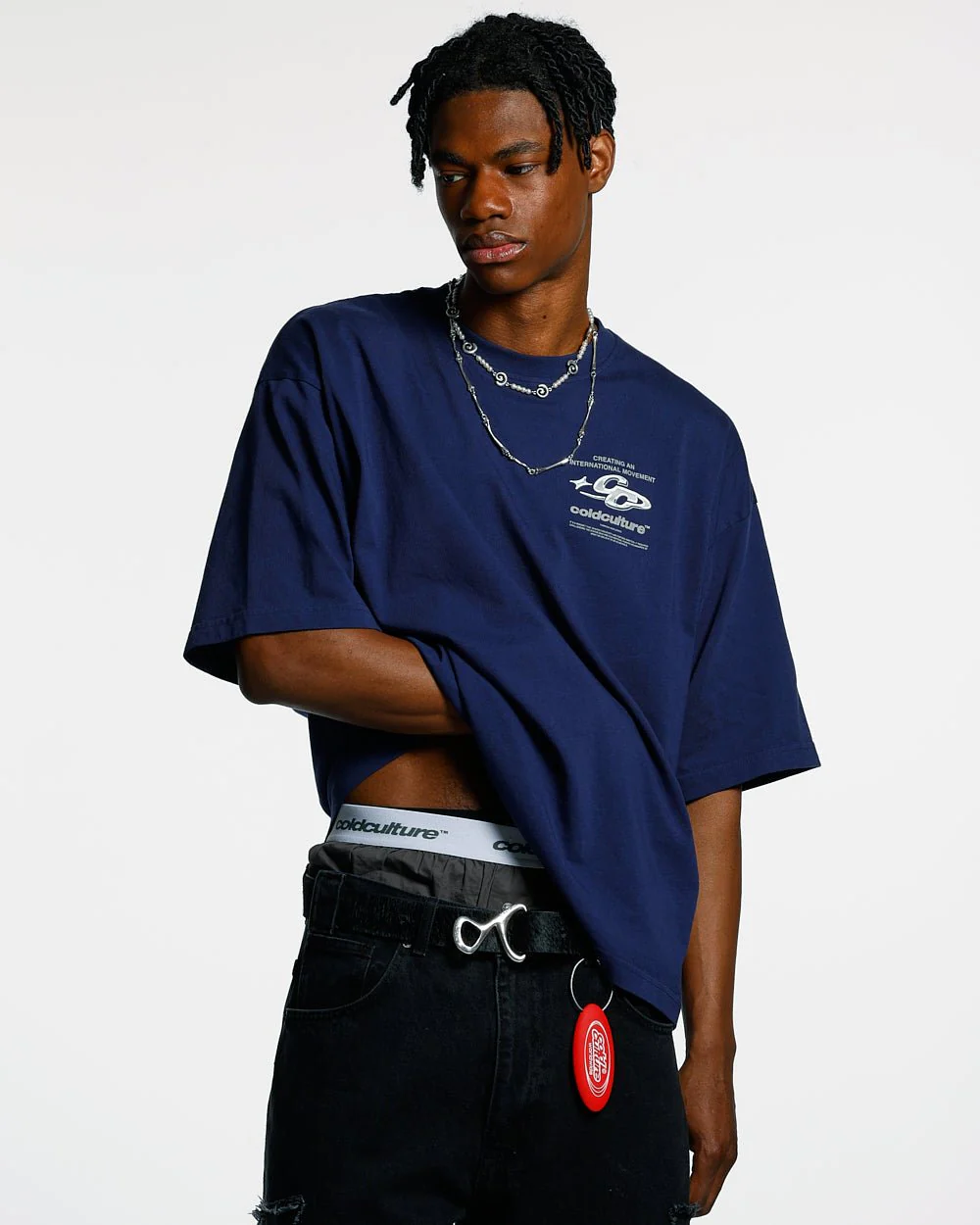 SPARKLY TEE COSMIC BLUE - Image 4