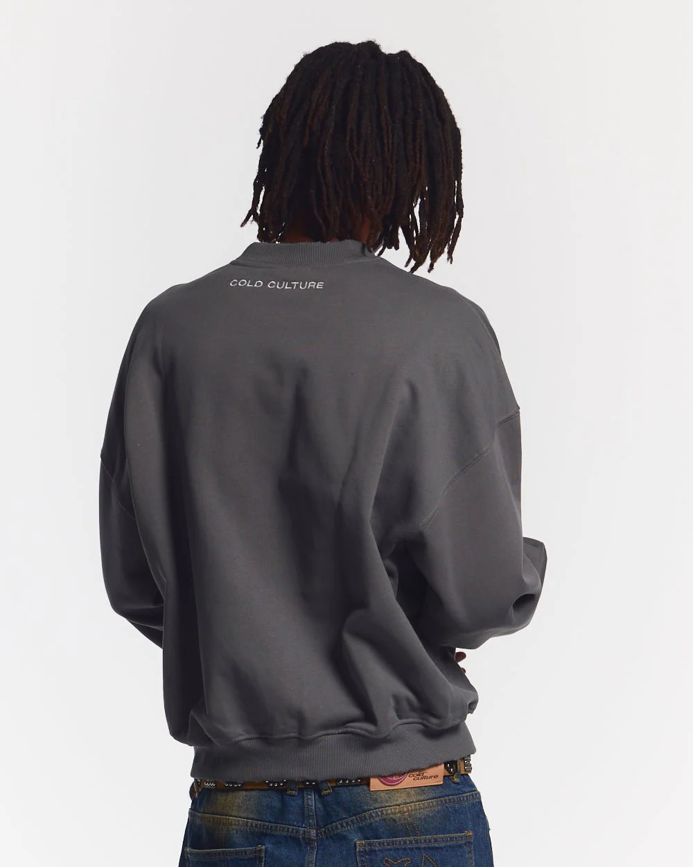 STARS CREWNECK DUST GREY - Image 4