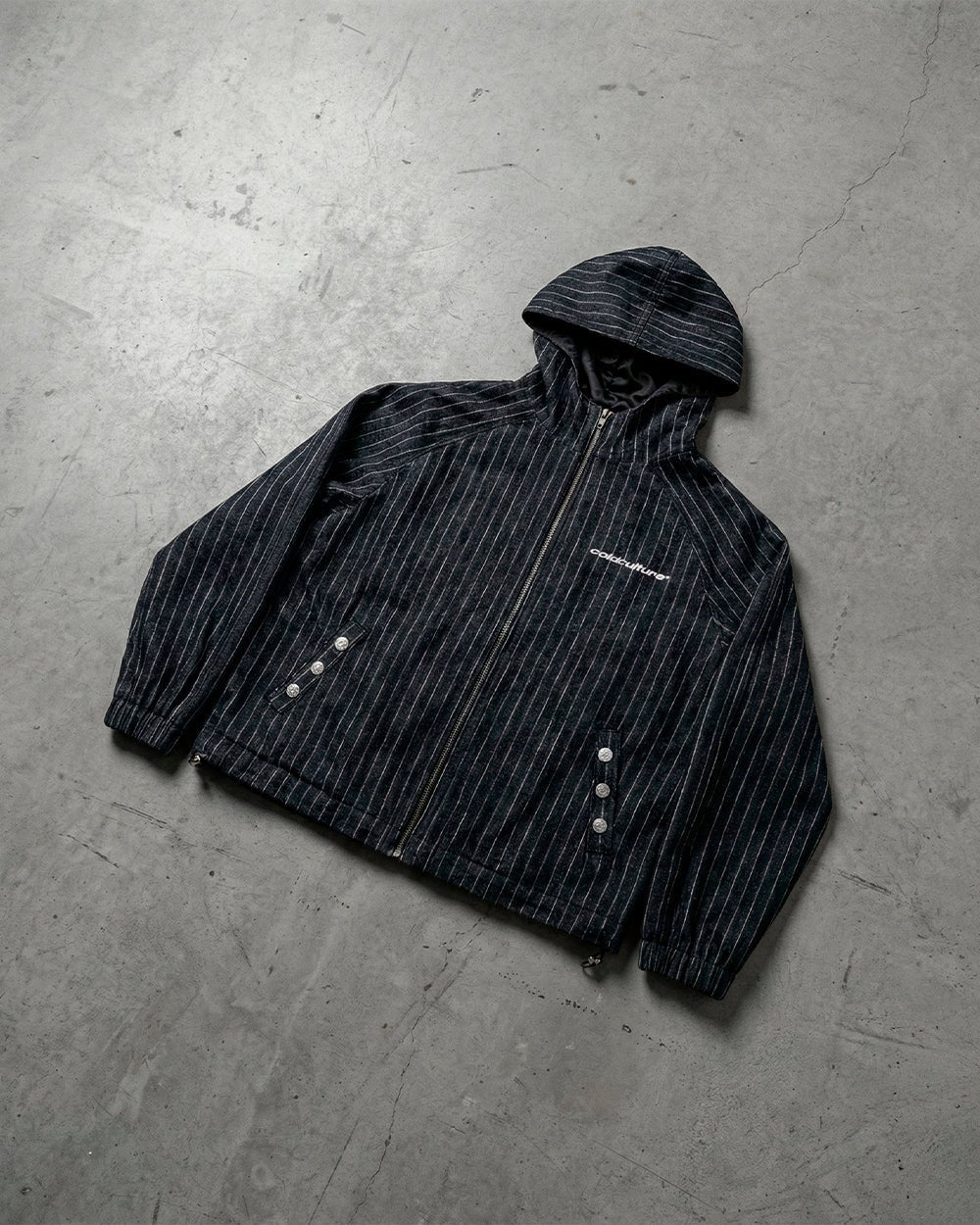 STRIPES CASINO JACKET NAVY - Image 10
