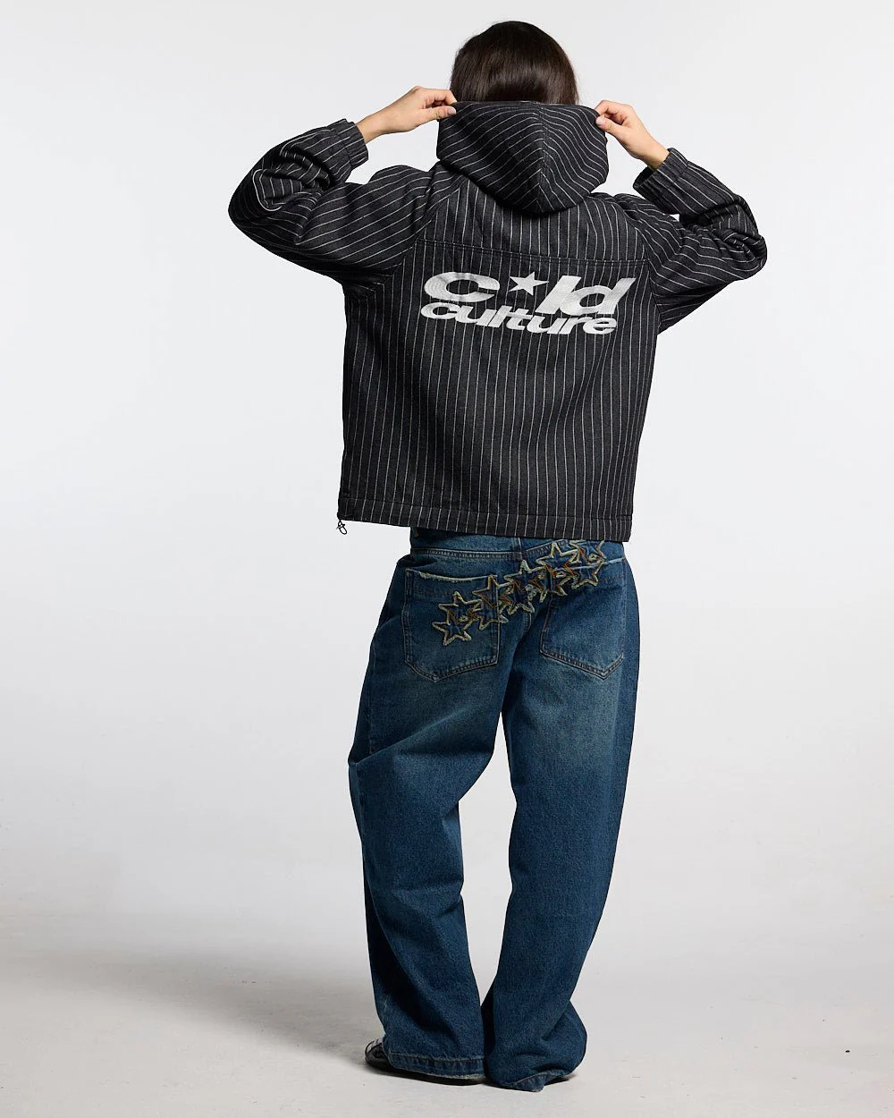 STRIPES CASINO JACKET NAVY - Image 7