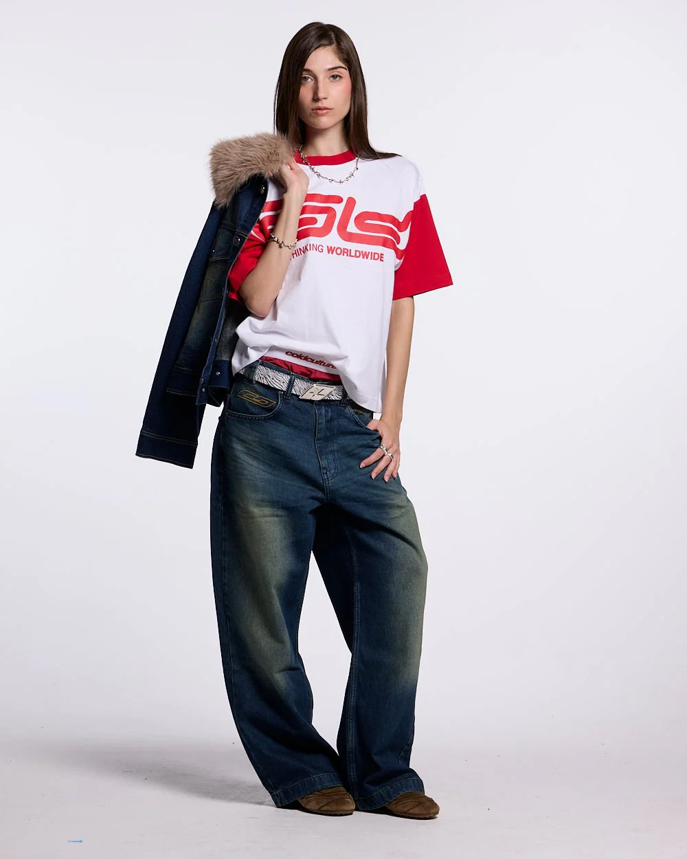 TEEN SPIRIT ERA TEE RED AND WHITE - Image 5